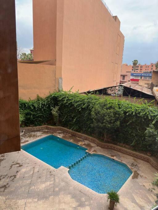 Appartement Center De Gueliz Avec Piscine Marrákes Kültér fotó